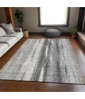 Addison Mayfield Brown AMF693 - 8ft. Round Rug