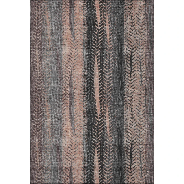 Addison Mayfield Orange AMF693 5ft. x 7ft. 6in. Rect. Rug