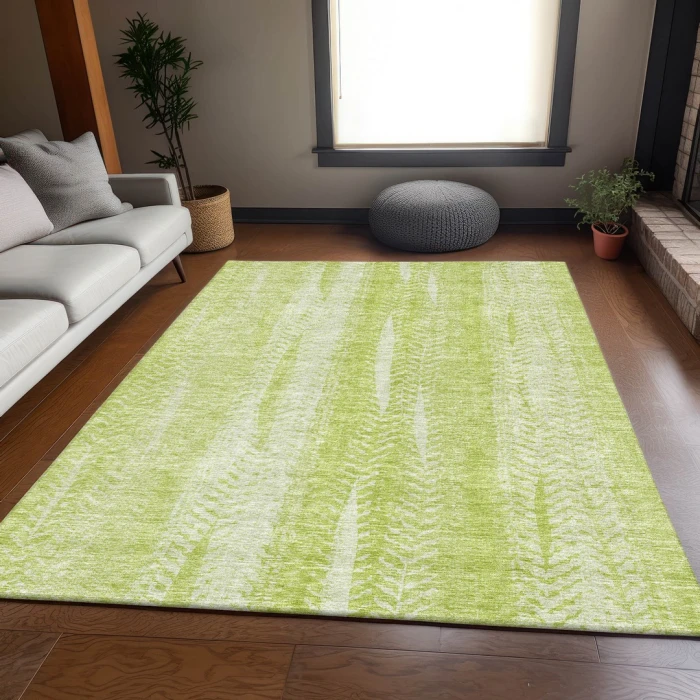 Addison Mayfield Green AMF694 - 8ft. Round Rug