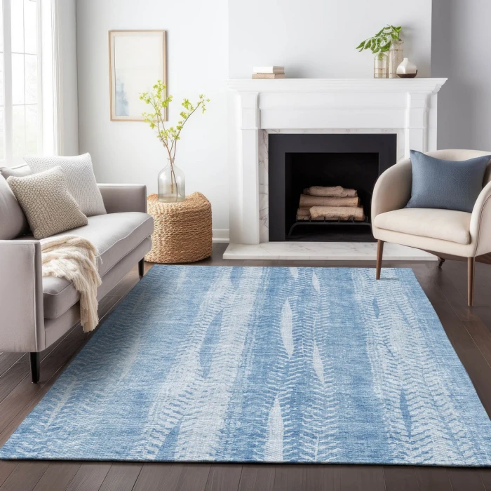 Addison Mayfield Blue AMF694 8ft. x 10ft. Rect. Rug
