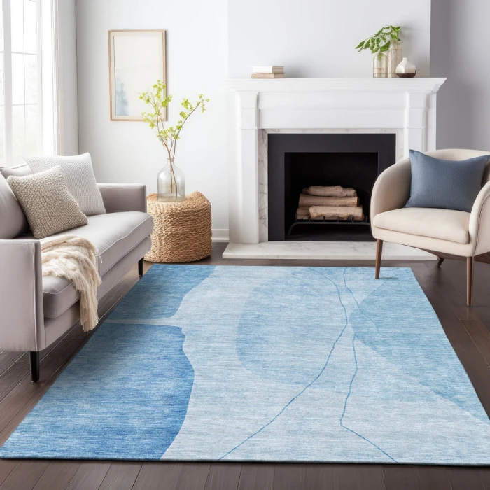 Addison Mayfield Blue AMF696 9ft. x 12ft. Rect. Rug