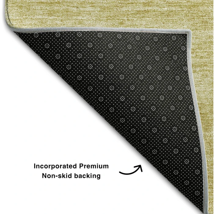 Addison Mayfield Gold AMF696 - 8ft. Round Rug