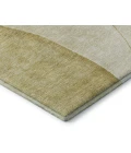 Addison Mayfield Gold AMF696 - 8ft. Round Rug