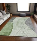 Addison Mayfield Green AMF696 8ft. x 10ft. Rect. Rug