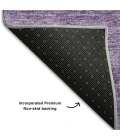 Addison Mayfield Purple AMF696 9ft. x 12ft. Rect. Rug