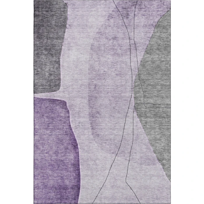 Addison Mayfield Purple AMF696 9ft. x 12ft. Rect. Rug