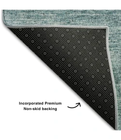 Addison Mayfield Teal AMF696 8ft. x 10ft. Rect. Rug