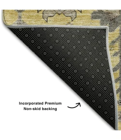 Addison Mayfield Gold AMF697 8ft. x 10ft. Rect. Rug
