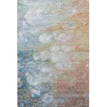 Addison Mayfield Orange AMF698 - 8ft. Round Rug