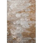Addison Mayfield Orange AMF698 - 8ft. Round Rug