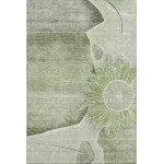 Addison Mayfield Green AMF700 - 8ft. Round Rug