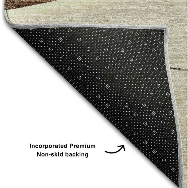 Addison Mayfield Brown AMF700 - 8ft. Round Rug