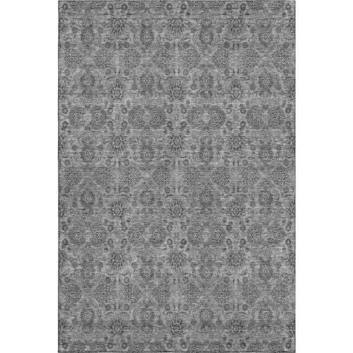 Addison Mayfield Gray AMF702 - 8ft. Round Rug