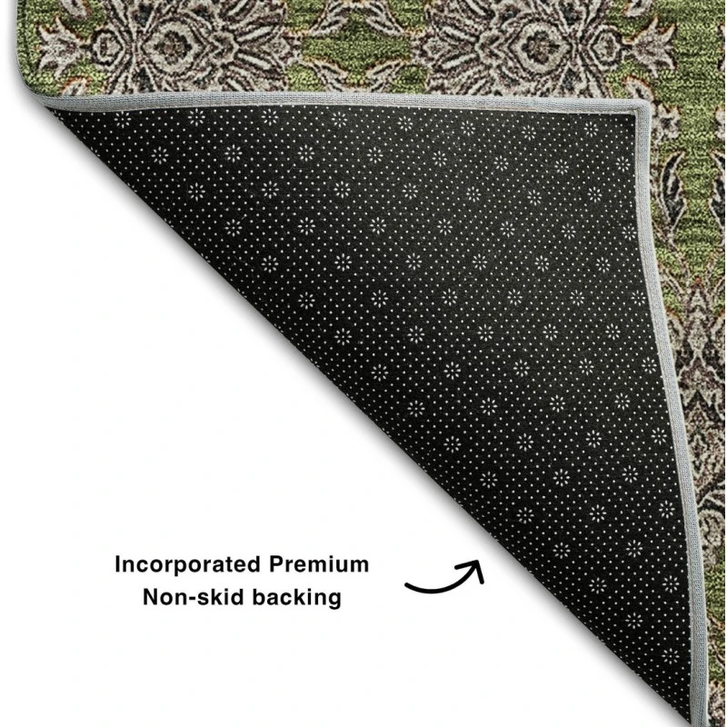 Addison Mayfield Green AMF702 9ft. x 12ft. Rect. Rug