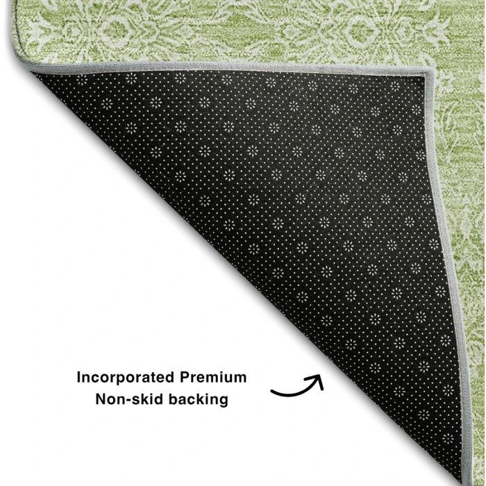 Addison Mayfield Green AMF703 9ft. x 12ft. Rect. Rug