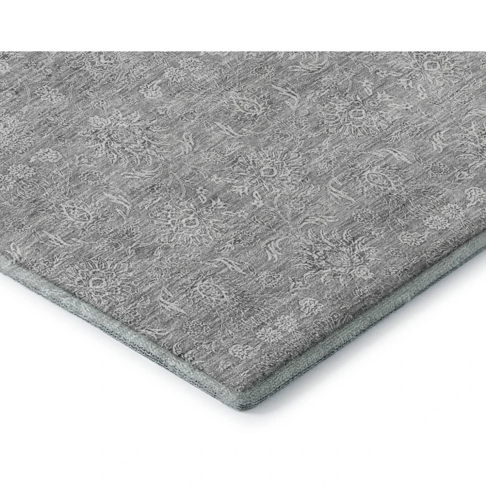Addison Mayfield Gray AMF703 - 8ft. Round Rug
