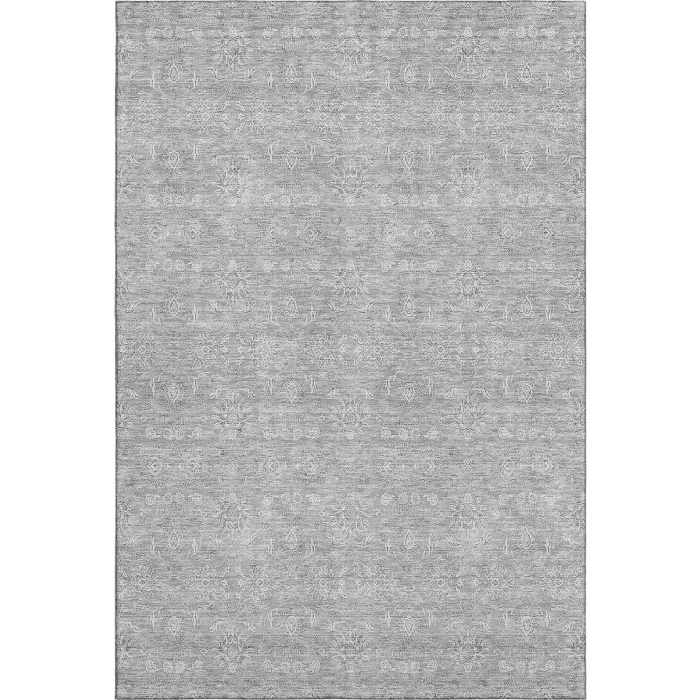 Addison Mayfield Gray AMF703 - 8ft. Round Rug