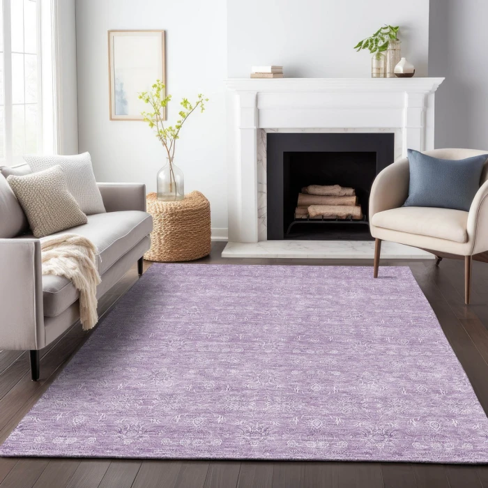 Addison Mayfield Purple AMF703 8ft. x 10ft. Rect. Rug