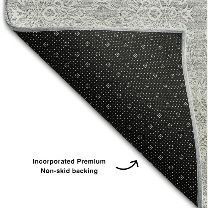 Addison Mayfield Gray AMF703 2ft. 3in. x 7ft. 6in. Rect. Rug