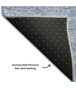 Addison Mayfield Blue AMF703 2ft. 3in. x 7ft. 6in. Rect. Rug