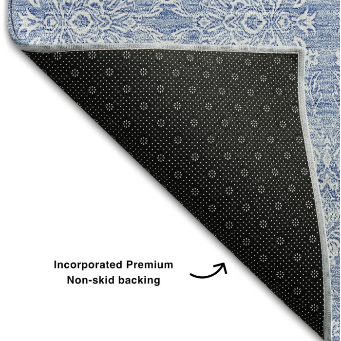 Addison Mayfield Blue AMF703 2ft. 3in. x 7ft. 6in. Rect. Rug