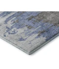 Addison Mayfield Blue AMF704 - 8ft. Round Rug