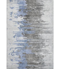 Addison Mayfield Blue AMF704 - 8ft. Round Rug
