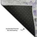 Addison Mayfield Purple AMF704 5ft. x 7ft. 6in. Rect. Rug