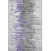Addison Mayfield Purple AMF704 - 8ft. Round Rug