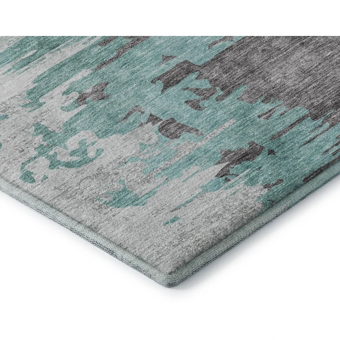 Addison Mayfield Teal AMF704 8ft. x 10ft. Rect. Rug