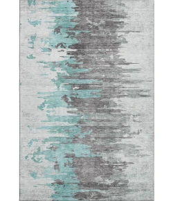Addison Mayfield Teal AMF704 8ft. x 10ft. Rect. Rug