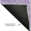 Addison Mayfield Purple AMF706 - 8ft. Round Rug