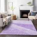 Addison Mayfield Purple AMF706 - 8ft. Round Rug