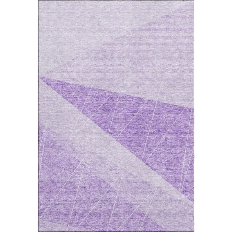 Addison Mayfield Purple AMF706 - 8ft. Round Rug
