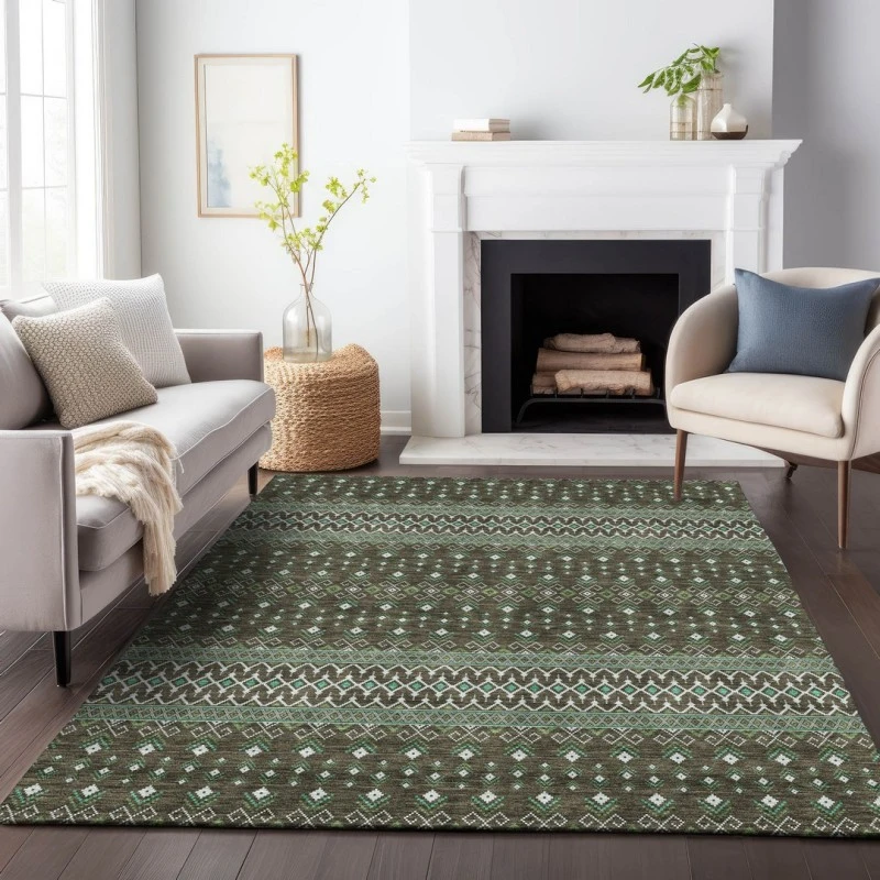 Addison Mayfield Brown AMF708 2ft. 3in. x 7ft. 6in. Rect. Rug