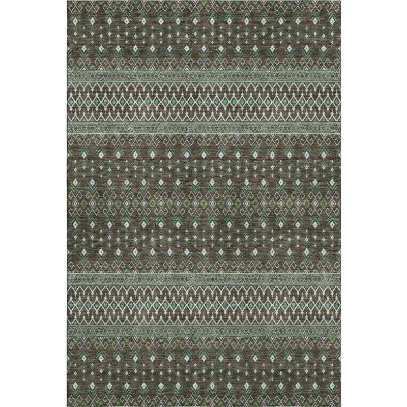 Addison Mayfield Brown AMF708 2ft. 3in. x 7ft. 6in. Rect. Rug