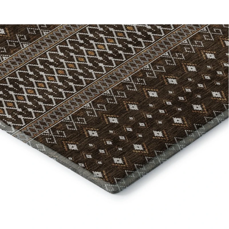 Addison Mayfield Brown AMF708 8ft. x 10ft. Rect. Rug