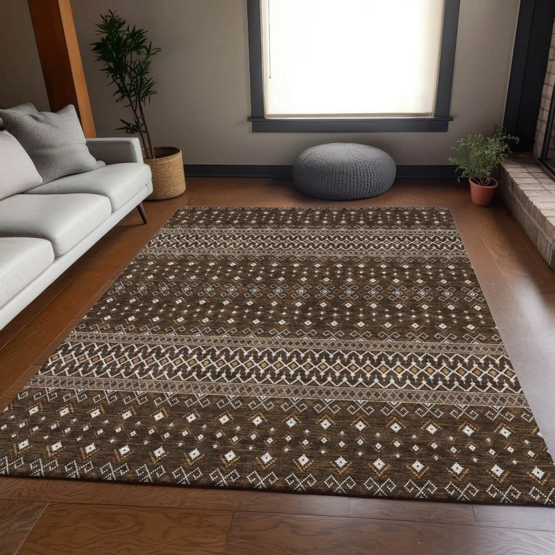 Addison Mayfield Brown AMF708 8ft. x 10ft. Rect. Rug