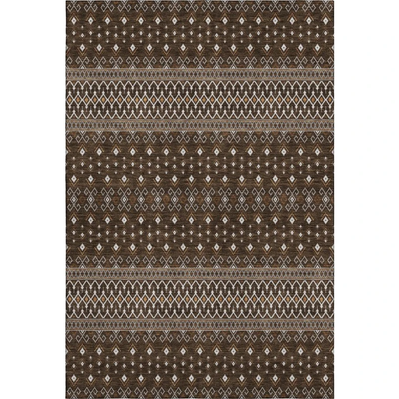 Addison Mayfield Brown AMF708 8ft. x 10ft. Rect. Rug