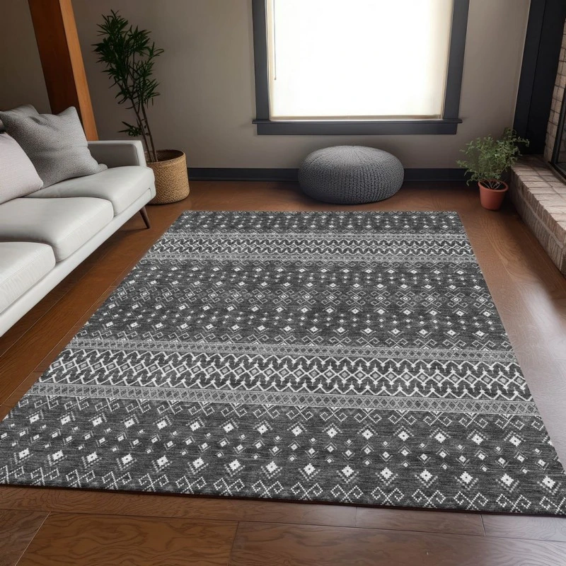 Addison Mayfield Gray AMF708 5ft. x 7ft. 6in. Rect. Rug