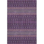 Addison Mayfield Purple AMF708 8ft. x 10ft. Rect. Rug