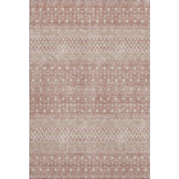 Addison Mayfield Pink AMF709 9ft. x 12ft. Rect. Rug