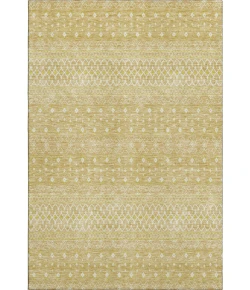 Addison Mayfield Gold AMF709 - 8ft. Round Rug