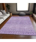 Addison Mayfield Purple AMF709 - 8ft. Round Rug