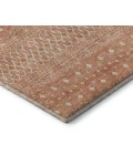 Addison Mayfield Orange AMF709 - 8ft. Round Rug