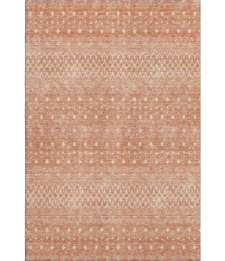 Addison Mayfield Orange AMF709 - 8ft. Round Rug
