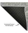 Addison Mayfield Gray AMF709 5ft. x 7ft. 6in. Rect. Rug