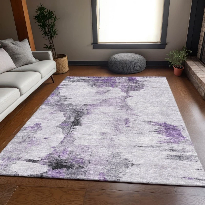 Addison Mayfield Purple AMF710 5ft. x 7ft. 6in. Rect. Rug