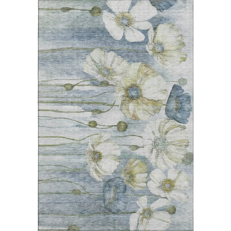 Addison Mayfield Blue AMF712 5ft. x 7ft. 6in. Rect. Rug