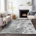 Addison Mayfield Gray AMF712 - 8ft. Round Rug